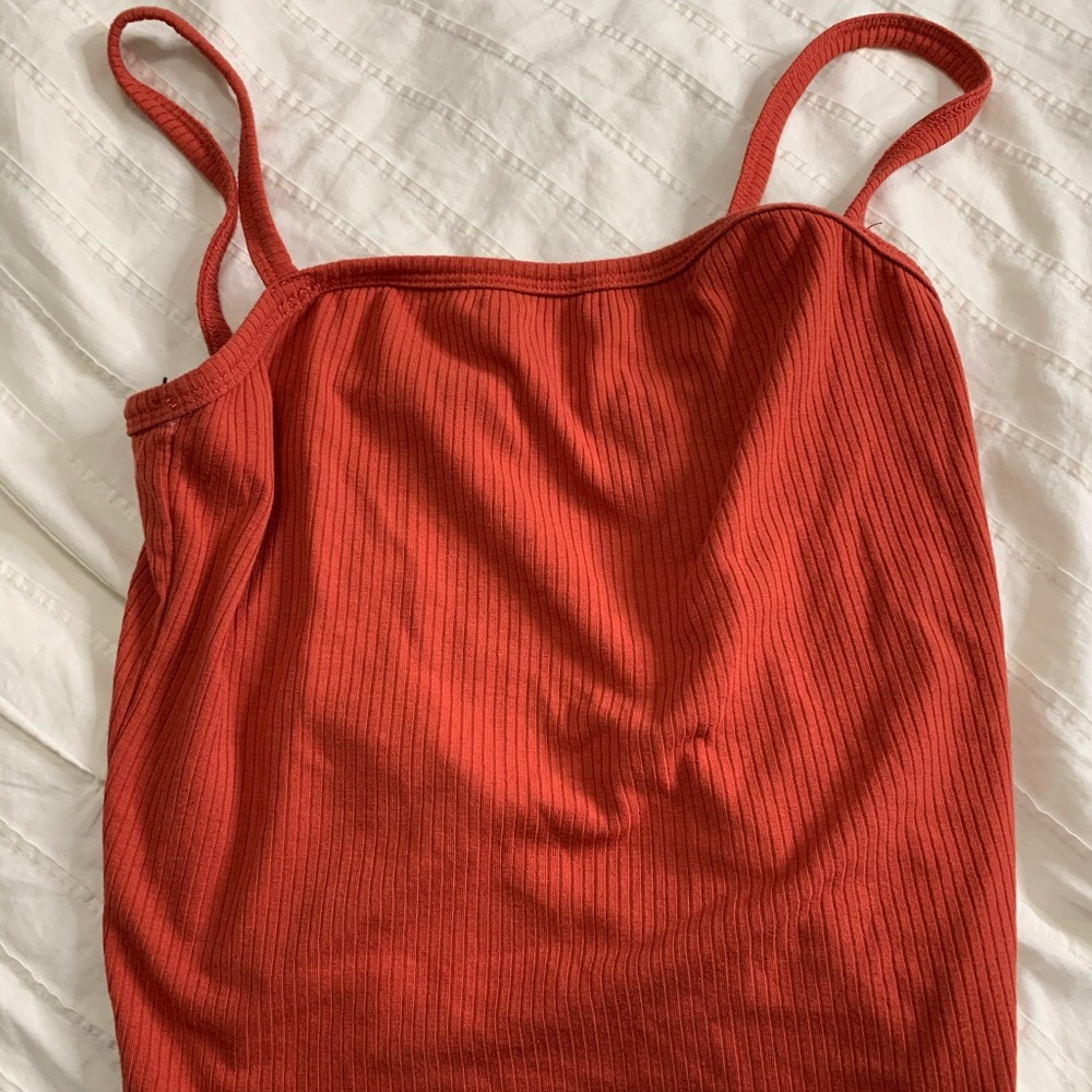 Burnt orange tank top
